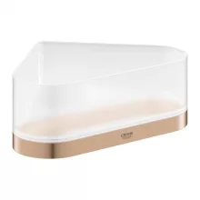   Grohe Selection sarok tusfürdő tartó, szálcsiszolt rose arany 41038DL0