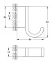 Grohe Selection akasztó grafit 41039A00