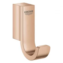   Grohe Selection fürdőköntös akasztó, szálcsiszolt rose arany 41039DL0