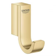   Grohe Selection fürdőköntös akasztó, szálcsiszolt világos arany 41039GN0