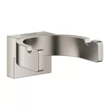   Grohe Selection dupla fürdőköntös akasztó, szálcsiszolt grafit 41049AL0