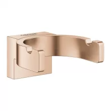   Grohe Selection dupla fürdőköntös akasztó, szálcsiszolt rose arany 41049DL0