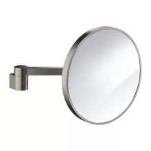   Grohe Selection borotválkozó tükör 7x nagyítással, szálcsiszolt grafit 41077AL0