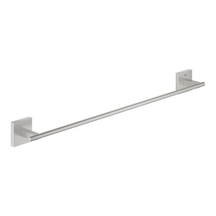 Grohe QuickFix Start Cube fali fém törölközőtartó 60 cm, rozsdamentes acél hatású 41089DC0