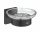 Grohe QuickFix Start Cube fali üveg szappantartó 125x56 mm, matt fekete 410962430