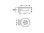 Grohe QuickFix Start Cube fali üveg szappantartó 125x56 mm, matt fekete 410962430