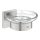 Grohe QuickFix Start Cube fali üveg szappantartó 125x56 mm, rozsdamentes acél hatású 41096DC0