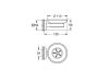 Grohe QuickFix Start Cube fali üveg szappantartó 125x56 mm, rozsdamentes acél hatású 41096DC0