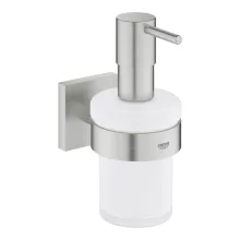   Grohe QuickFix Start Cube fali szappanadagoló tartókonzollal 160 ml, rozsdamentes acél hatású 41098DC0