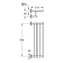 Grohe Start Cube fali törölközőtartó 600 mm, króm 41099000