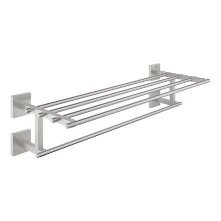 Grohe Start Cube fali törölközőtartó 600 mm, rozsdamentes acél hatású 41099DC0