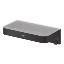   Grohe QuickFix Start Cube zuhanykosár, matt fekete 411072430