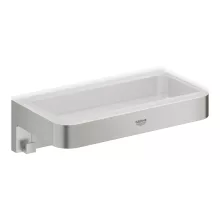   Grohe QuickFix Start Cube zuhanykosár, rozsdamentes acél hatású 41107DC0