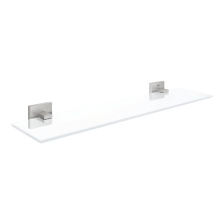 Grohe QuickFix Start Cube üveg piperepolc 53 cm, rozsdamentes acél hatású 41109DC0