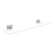 Grohe QuickFix Start Cube üveg piperepolc 53 cm, rozsdamentes acél hatású 41109DC0