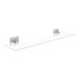 Grohe QuickFix Start Cube üveg piperepolc 53 cm, rozsdamentes acél hatású 41109DC0