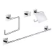 Grohe QuickFix Start Cube fürdőszobai kiegészítő szett 4 in 1, króm 41115000
