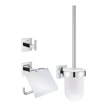   Grohe QuickFix Start Cube 3 az 1-ben fürdőszobai kiegészítő szett, króm 41123000