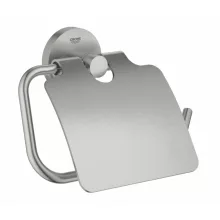   Grohe QuickFix Start fali WC papír tartó fedéllel, rozsdamentes acél 41179DC0