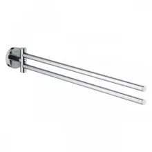  Grohe QuickFix Start forgatható két ágú fém törölközőtartó 439 mm, króm 41183000