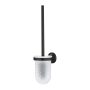 Grohe QuickFix Start fali WC kefe szett, matt fekete 411852430