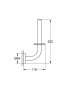 Grohe QuickFix Start fali tartalék WC-papír tartó, rozsdamentes acél hatású 41186DC0