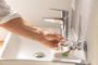 Grohe QuickFix Start kristálypohár tartókonzollal, króm 41194000