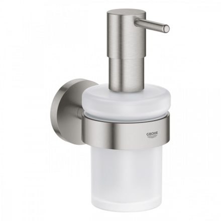Grohe QuickFix Start fali szappanadagoló 160 ml, rozsdamentes acél 41195DC0