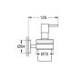 Grohe QuickFix Start fali szappanadagoló 160 ml, rozsdamentes acél 41195DC0