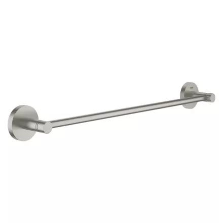 Grohe QuickFix Start fali fürdőlepedő tartó 504 mm, rozsdamentes acél hatású 41197DC0