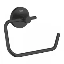   Grohe QuickFix Start fali WC papír tartó fedél nélkül, matt fekete 412002430