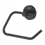 Grohe QuickFix Start fali WC papír tartó fedél nélkül, matt fekete 412002430