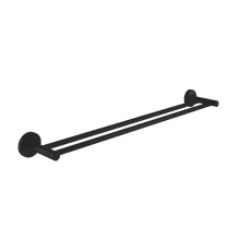   Grohe QuickFix Start dupla törölközőtartó 654 mm, matt fekete 412032430