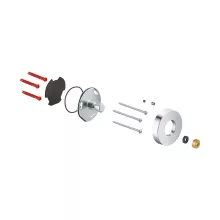   Grohe zuhanyrúd tartó, falra szerelhető termosztátos zuhanyrendszerekhez, króm 48279000