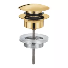   Grohe Click-Clack leeresztőszelep túlfolyós mosdókhoz, arany 65807GL0