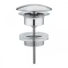   Grohe leeresztőszelep túlfolyó nélküli mosdóhoz, króm 65808000