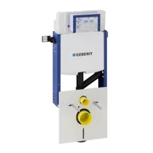   Geberit Sigma fali WC szerelőelem, Sigma 12 cm-es öblítőtartállyal, csatlakozócsonkkal szagelszíváshoz 110367005 (110.367.00.5)