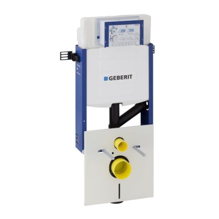 Geberit Sigma fali WC szerelőelem, Sigma 12 cm-es öblítőtartállyal, csatlakozócsonkkal szagelszíváshoz 110367005 (110.367.00.5)