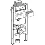 Geberit Duofix fali WC-szerelőelem 98 cm, Omega 12 cm-es falsík alatti öblítőtartállyal 111.030.00.2