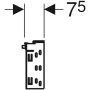 Geberit Duofix keresztelem szerelőelemek rögzítéséhez, 120 cm állványtávolsághoz 111.045.00.1