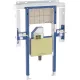 Geberit Duofix szerelőelem 80x125 cm, Geberit ONE 75 cm mosdóhoz és fali csaptelephez, forgószifonnal 111.081.00.2