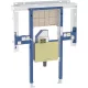 Geberit Duofix szerelőelem 9x125 cm, Geberit ONE 90 cm mosdóhoz és fali csaptelephez, forgószifonnal 111.082.00.2