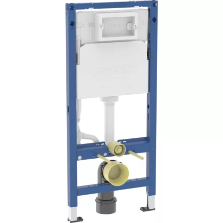 Geberit Duofix fali WC-szerelőelem 112 cm, Delta 12 cm-es falsík alatti öblítőtartállyal 111.153.00.3