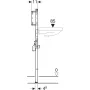 Geberit Duofix mosdó szerelőelem 112-130 cm, falsík alatti fali csaptelephez 111.493.00.2