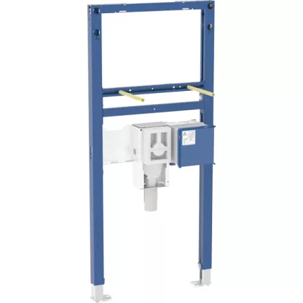 Geberit Duofix 112 cm mosdó szerelőelem, elektronikus álló csaptelephez falsík alatti vezérlődobozzal és szifonnal 111.556.00.2