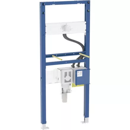 Geberit Duofix mosdó szerelőelem 130 cm, fali csaptelephez falsík alatti vezérlődobozzal, falsík alatti szifonnal 111.561.00.2