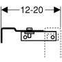 Geberit DuofixBasic falsík előtti szerelőkészlet Basic elemhez 111839001 (111.839.00.1)