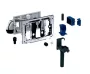 Geberit modul automatikus bekapcsolással bedobónyílás DuoFresh vízkezelő tablettához, Sigma 12 cm falsík alatti öblítőtartályhoz, fényes króm 115.050.21.2
