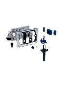 Geberit DuoFresh modul automatikus bekapcsolással, vízkezelő tabletta bedobónyílással, Sigma 8 cm falsík alatti öblítőtartályhoz, fényes króm 115.052.21.2