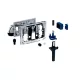 Geberit DuoFresh modul automatikus bekapcsolással, vízkezelő tabletta bedobónyílással, Sigma 8 cm falsík alatti öblítőtartályhoz, fényes króm 115.052.21.2